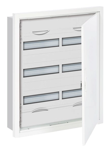 Rozvodnice pod omítku ABB U42R3 72M bílé dveře 2CPX071709R9999
