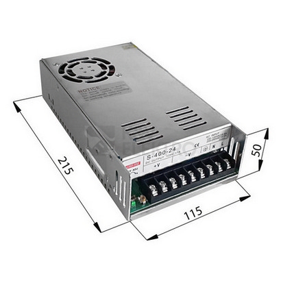 Obrázek produktu LED napájecí zdroj McLED 24VDC 12,5A 300W ML-732.020.10.1 2
