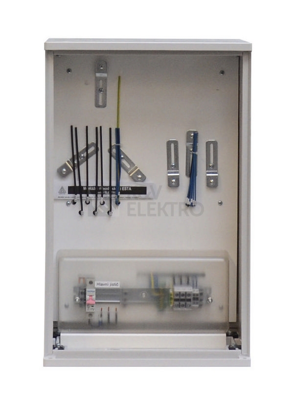 Obrázek produktu  Elektroměrový rozvaděč ESTA ER212/NVP7P 03020 šedý pro EDG (e.on) 1