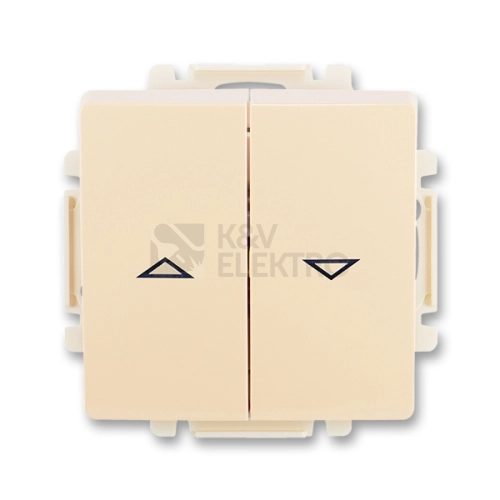 ABB Swing (L) žaluziový spínač krémová 3557G-A89340 C1