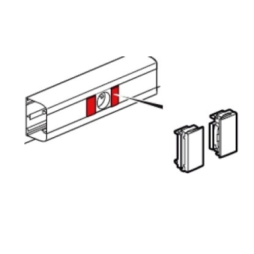 Legrand DLP-S Normaclip bílý (sada 2ks) 603857