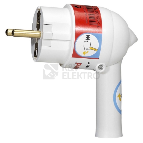 Legrand vidlice 2P+T 16A snadné vytažení bílá 50175