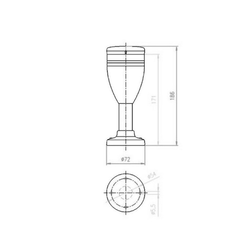 Základní modul EATON SL7-CB-100 s trubkou 100mm 171443