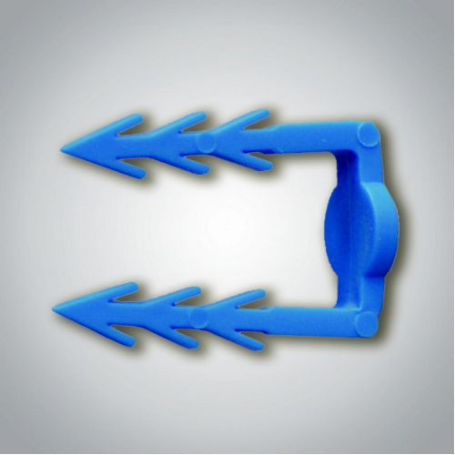 Příchytky topného kabelu Fenix 1200000 velká modrá (balení 50ks)