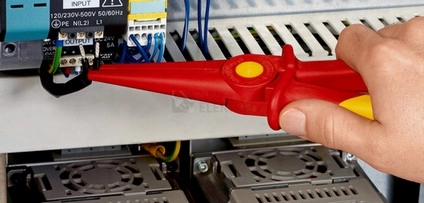 Obrázek produktu Kleště ploché Knipex 98 62 02 220mm celoizolované VDE 1000V 3