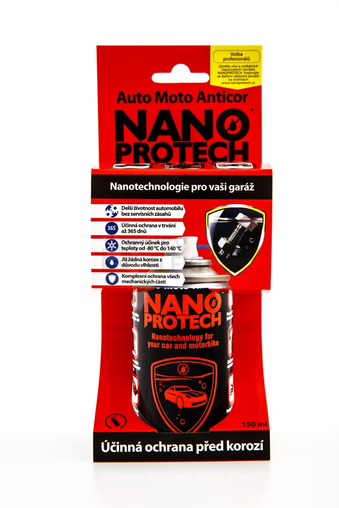 Obrázek produktu  Ochranný sprej Nanoprotech Auto Moto Anticor 150ml 0