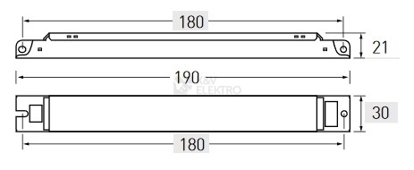 Obrázek produktu Elektronický předřadník Helvar EL 1X14-35 NGN5 pro zářivky T5, 1x14-35W 1