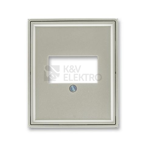 ABB Time, Time Arbo kryt zásuvky starostříbrná 5014E-A00040 32 pro HDMI, USB, VGA nebo reprozásuvku