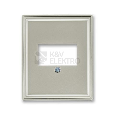 Obrázek produktu ABB Time, Time Arbo kryt zásuvky starostříbrná 5014E-A00040 32 pro HDMI, USB, VGA nebo reprozásuvku 0