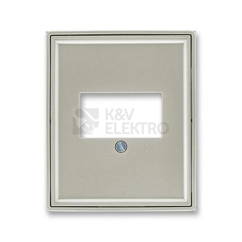 Obrázek produktu ABB Time, Time Arbo kryt zásuvky starostříbrná 5014E-A00040 32 pro HDMI, USB, VGA nebo reprozásuvku 0