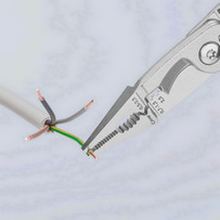 Multikleště Knipex 13 86 200 elektroinstalační 200mm VDE 1000V