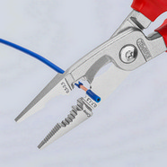 Multikleště Knipex 13 86 200 elektroinstalační 200mm VDE 1000V