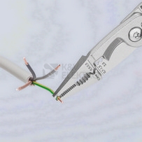 Obrázek produktu Multikleště Knipex 13 86 200 elektroinstalační 200mm VDE 1000V 2