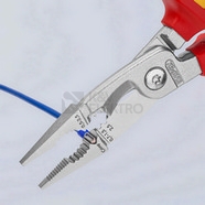 Obrázek produktu Multikleště Knipex 13 86 200 elektroinstalační 200mm VDE 1000V 3