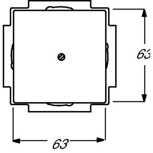 ABB záslepka studio bílá 2CKA001710A3161 Future Linear, Solo,Solo Carat, Busch-axcent 1742-84 (1710-0-3161)
