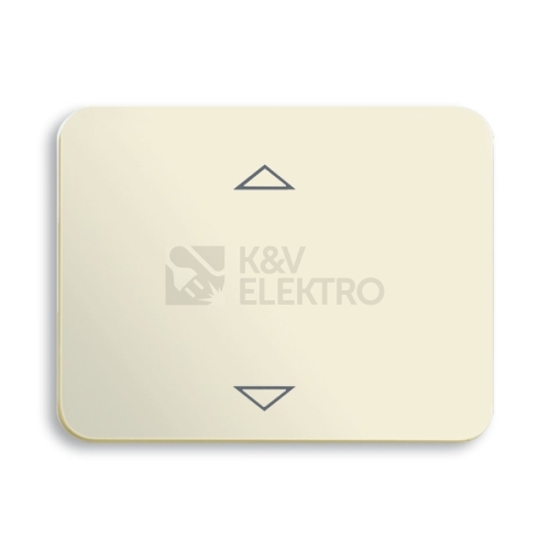 ABB Alpha exclusive kryt vypínače žaluziového Busch-Jalousiecontrol II slonová kost 6430-0-0321 (2CKA006430A0321)
