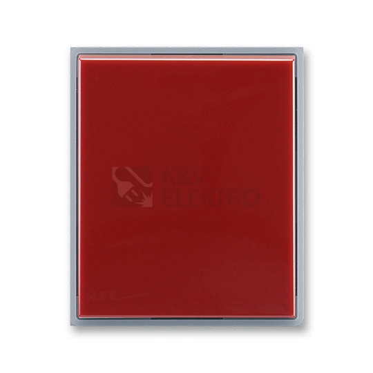 Obrázek produktu ABB Element kryt vypínače karmínová/ledová šedá 3558E-A00651 24 0