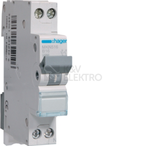 JISTIC HAGER 16/1+N/B 1M MKN516