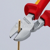 Obrázek produktu Štípací kleště Knipex 74 06 200 stranové 200mm VDE 1000V 3