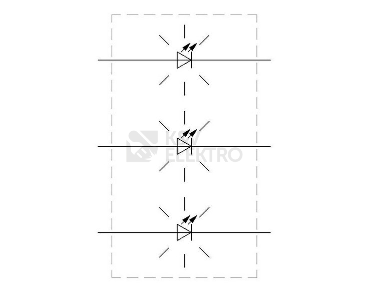 Obrázek produktu Signalizacní sloupek cervená-žlutá-zelená 24VAC/DC IP66 EATON SL7-100-L-RYG-24LED 171425 2