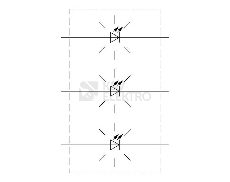 Obrázek produktu Signalizacní sloupek cervená-žlutá-zelená 24VAC/DC IP66 EATON SL7-100-L-RYG-24LED 171425 2