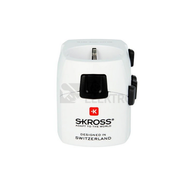 Obrázek produktu  Adaptér/redukce cestovní SKROSS PRO PA34 vysouvací (pro evropany v zahraničí) 8