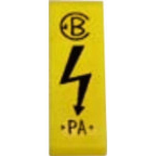 Štítek krycí Elektro Bečov RSA 4 A G420025