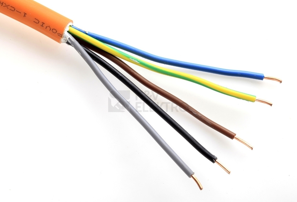 Obrázek produktu Kabel 1-CXKH-R-J B2casS1d0 5x2,5 metráž 0