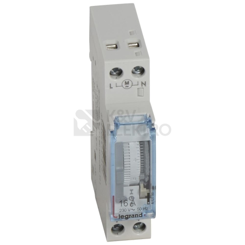 Spínací hodiny Legrand 412780 1NO 16A