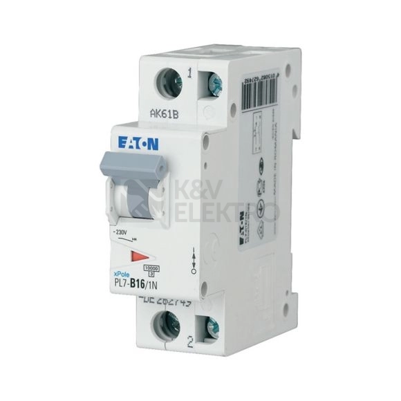 Obrázek produktu Jistič EATON PL7-B16/1N 16A 262740 0