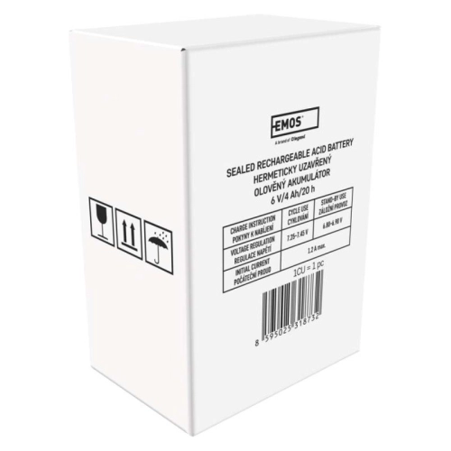 Olověný akumulátor EMOS B9641 6V 4Ah (DHB640) (obrázek 3)