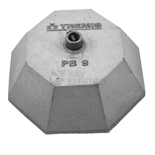  Betonový podstavec 9kg PB9 TREMIS V535