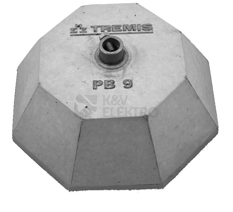 Obrázek produktu Podstavec betonový 9kg PB9 TREMIS V535 0