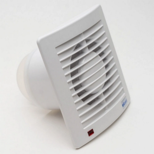 Axiální ventilátor do koupelny se zpětnou klapkou a časovým doběhem E-STYLE 120 PRO GT