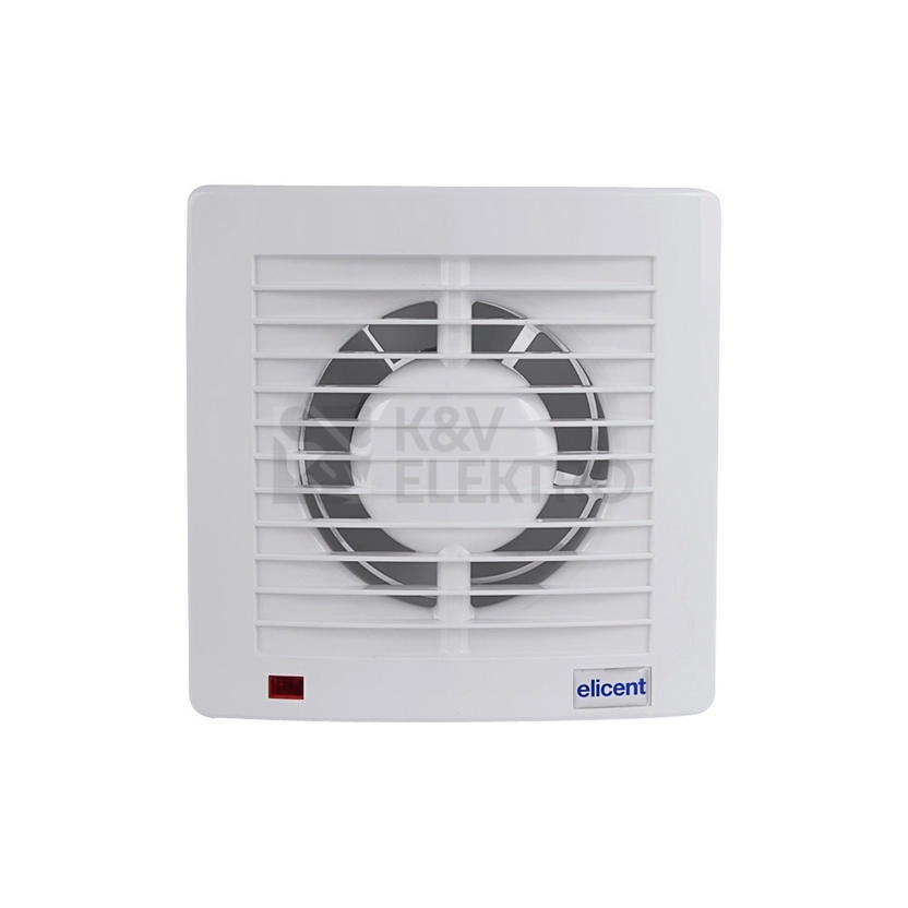 Obrázek produktu Axiální ventilátor do koupelny se zpětnou klapkou a časovým doběhem E-STYLE 120 PRO GT 0