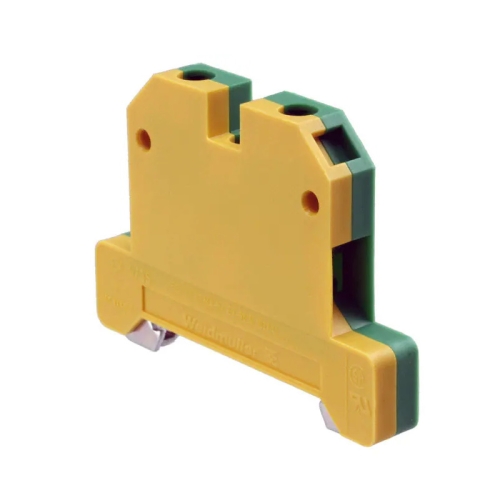 Svorka řadová zemnící Weidmüller EK 10/35 ZL/Z žlutozelená 10mm2 0661360000