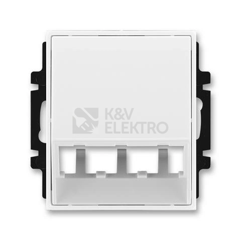 Obrázek produktu ABB Element,Time kryt LED osvětlení nebo datové zásuvky bílá/bílá 5014E-A00400 03 pro Panduit Mini-Com 0