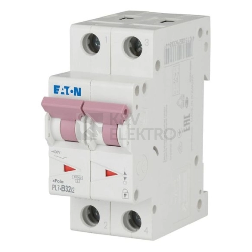 Jistič EATON PL7-32/2/B 32A PL7-B32/2 262768