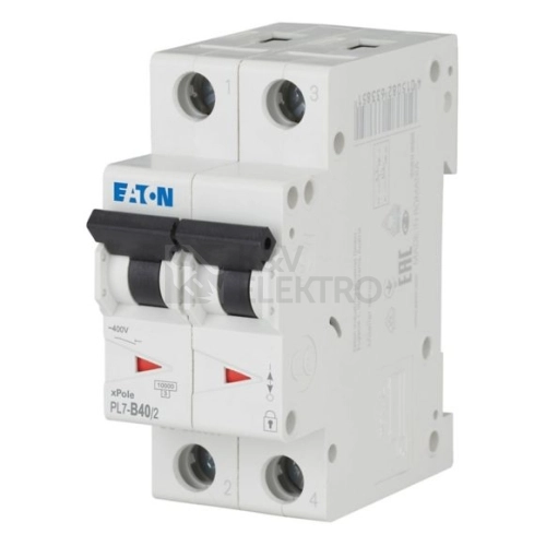Jistič EATON PL7-40/2/B 40A PL7-B40/2 262769