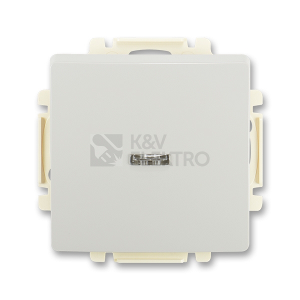 Obrázek produktu ABB Swing (L) tlačítko č.1/0So, 1/0S světle šedá 3557G-A91342 S1 0