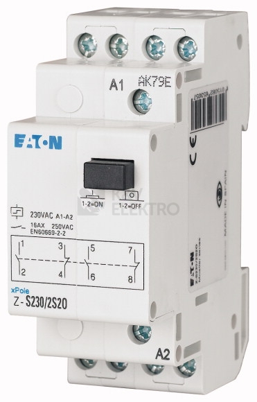 Obrázek produktu Paměťové relé 48/24V 1NC 1NO EATON Z-S48/SO 265538 0