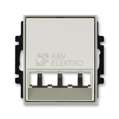 ABB Time, Time Arbo kryt LED osvětlení nebo datové zásuvky starostříbrná 5014E-A00400 32 pro Panduit Mini-Com
