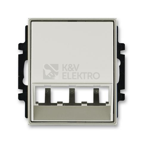 Obrázek produktu ABB Time, Time Arbo kryt LED osvětlení nebo datové zásuvky starostříbrná 5014E-A00400 32 pro Panduit Mini-Com 0