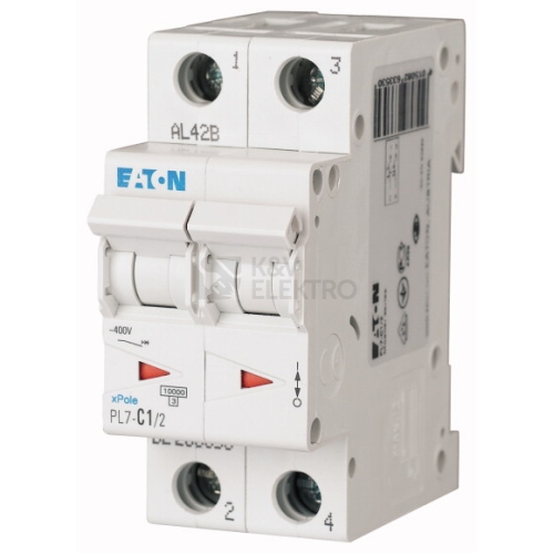 Jistič EATON PL7-1/2/C 1A PL7-C1/2 263353