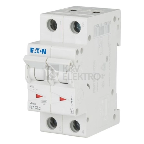 Jistič EATON PL7-1/2/C 1A PL7-C1/2 263353
