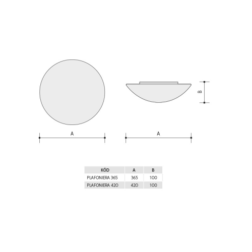 Svítidlo PLAFONIERA TRIPLEX 365 s pohybovým čidlem E27 2x60W Panlux PN31006008