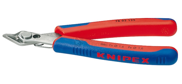 Obrázek produktu Štípací kleště Knipex 78 03 125 Electronic Super Knips 125mm 1