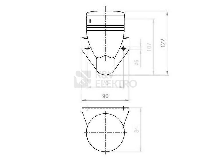 Obrázek produktu Základní modul EATON SL7-CB-FW pro vertikální montáž max. 5 modulů 171450 1