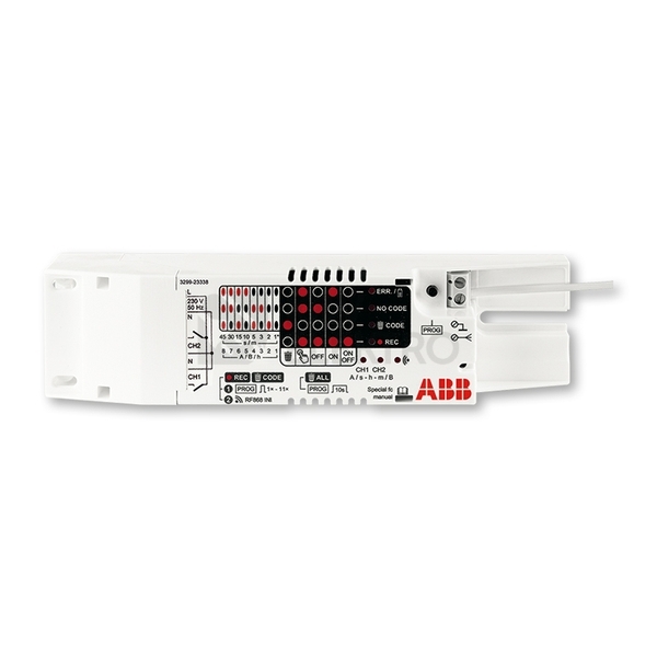 Obrázek produktu ABB přijímač RF 3299-23338 spínací vestavný 0