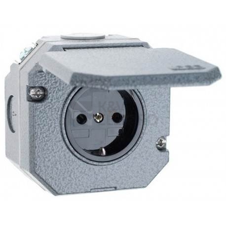 Obrázek produktu ABB Garant zásuvka SCHUKO IP55 5593F-C02357 03 (5518-3750) 0